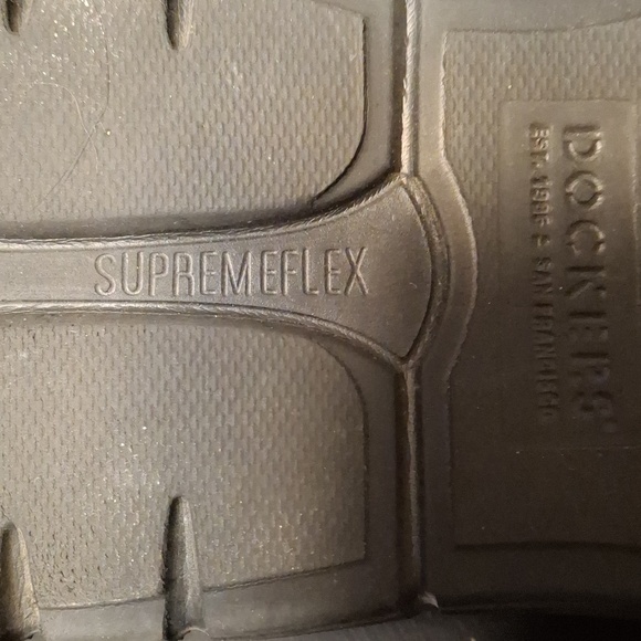 Dockers Men's 8 Sport Sandals Black Grey (Fits Women's 9.5-10) - Picture 7 of 7